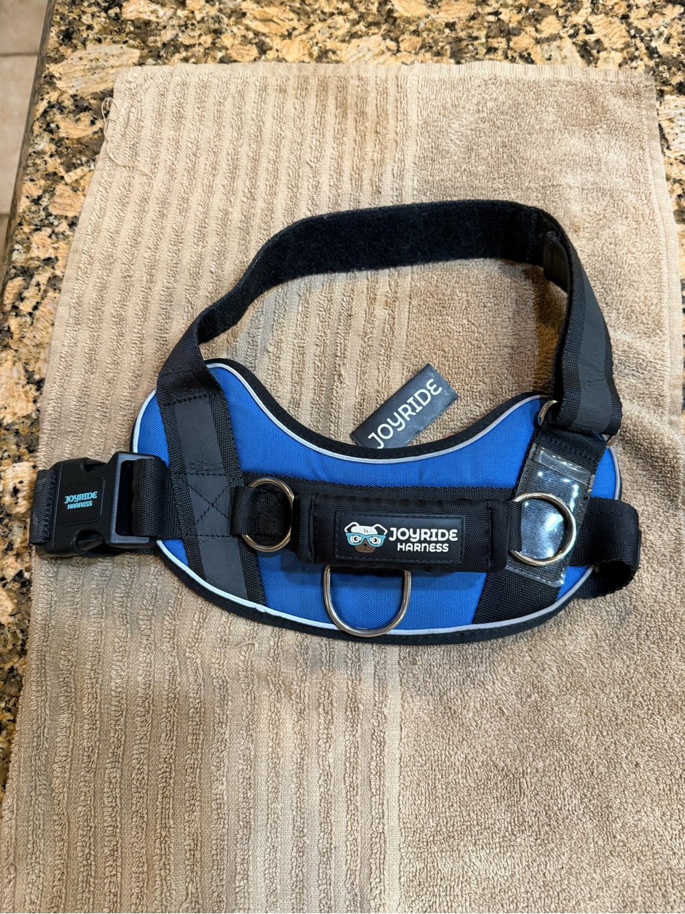 Joyride brand Blue Dog Harness - Padded Comfort Harness size M